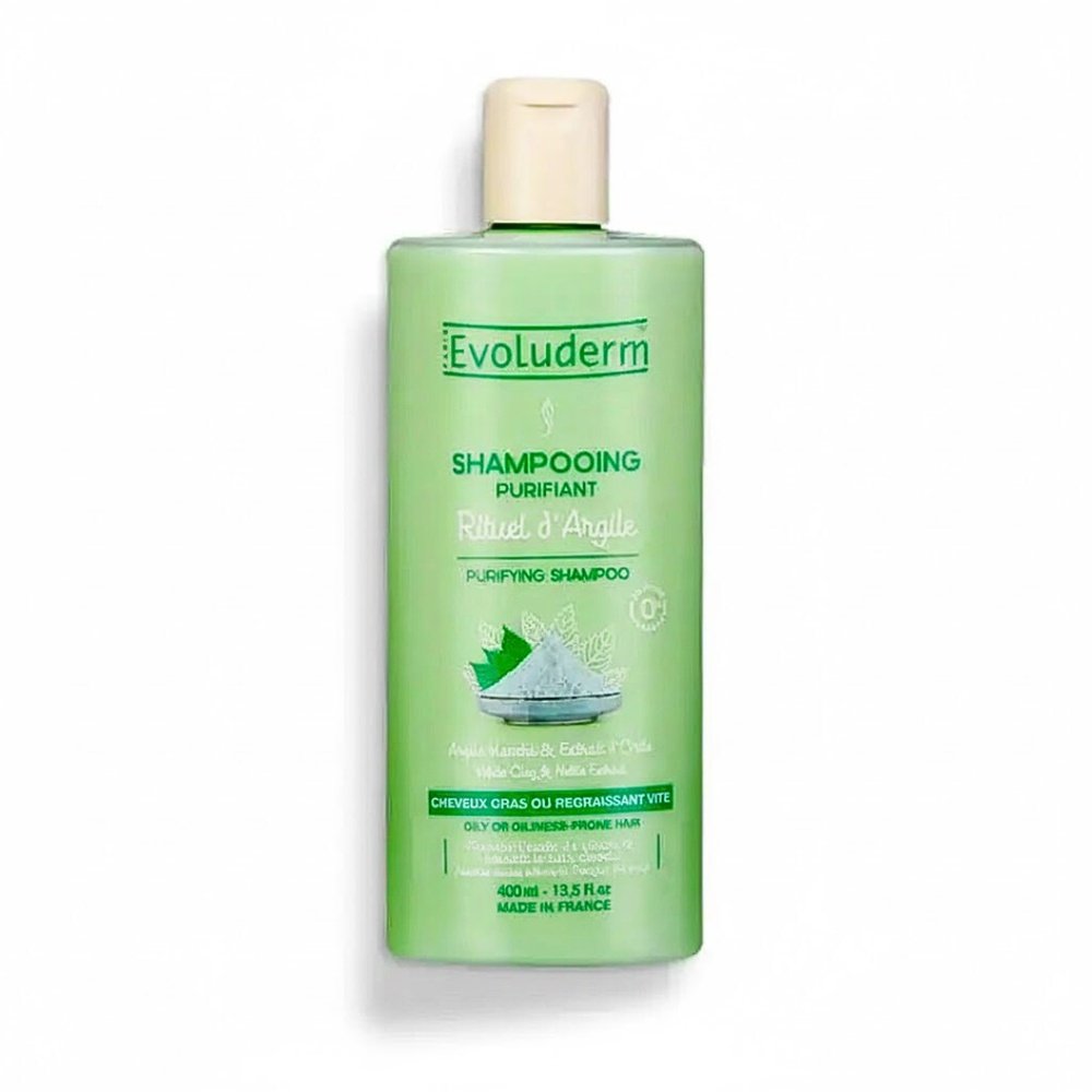 EVOLUDERM Shampoing Secret D'Argile 400ml