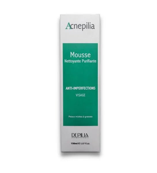 Depilia Acnepilia Mousse Nettoyante Purifiante 150 ml