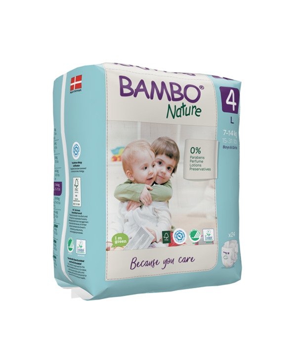Bambo Nature 4, couches L 7-14kg