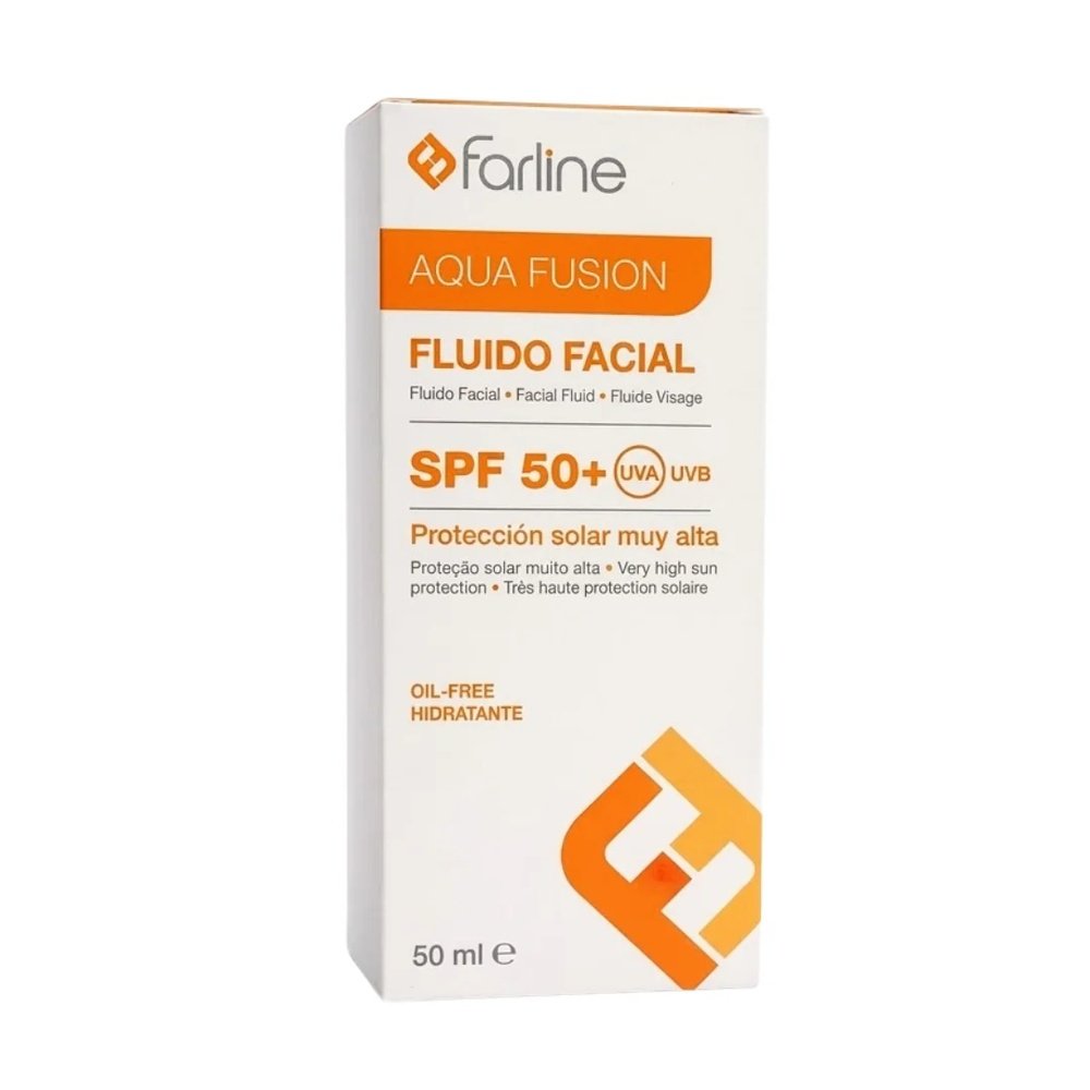 FARLINE – Ecran Solaire Aqua Fluide Invisible Spf50+ – 50ml