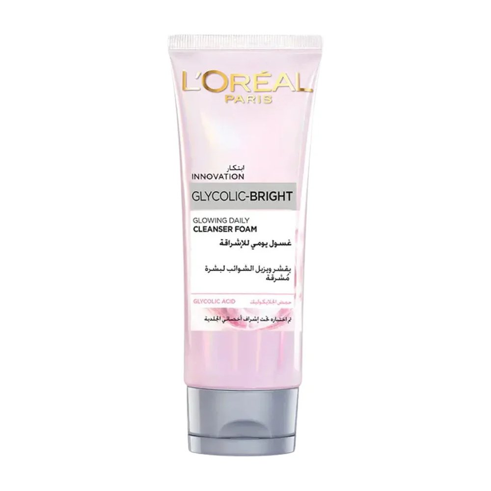 L'OREAL PARIS – Glucolic Bright Foam Cleanser – 100ml