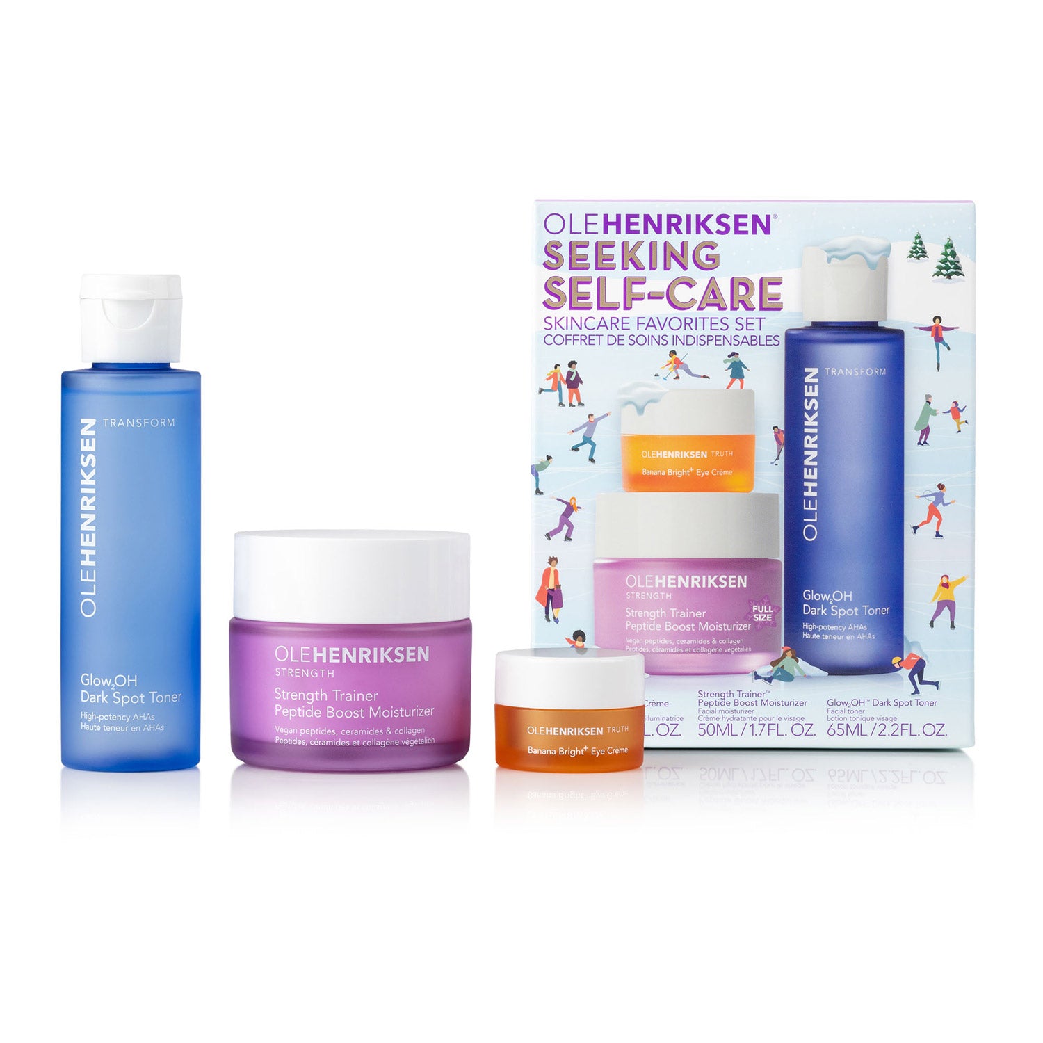OLEHENRIKSEN SEEKING SELF CARE SKINCRE FAVORITES SET