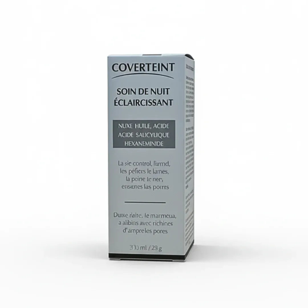 COVERTEINT Soin de Nuit Éclaircissant 30ml