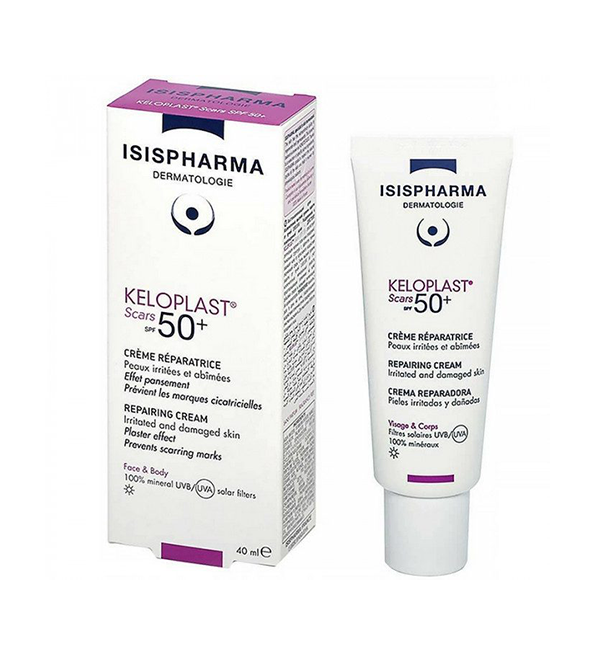 Isispharma Keloplast Scars (SPF 50+) Creme Reparatrice Effet Pansement