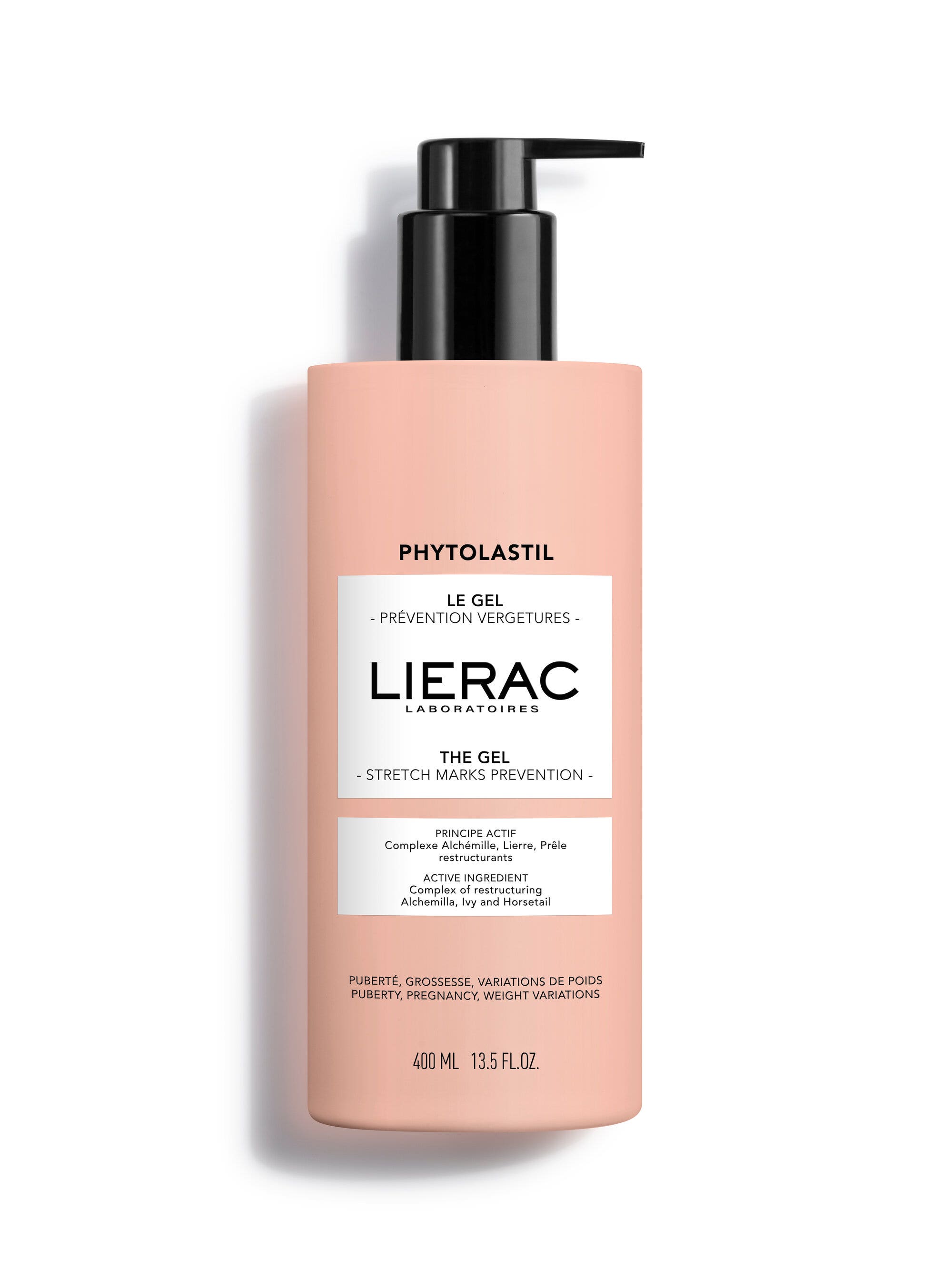 LIERAC PHYTOLASTIL LE GEL PREVENTION VERGETURES 400 ML