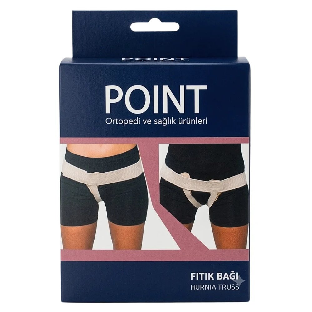 POINT – Ceinture Herniaire Inguinale Bilaterale Double Face STD Reference 278