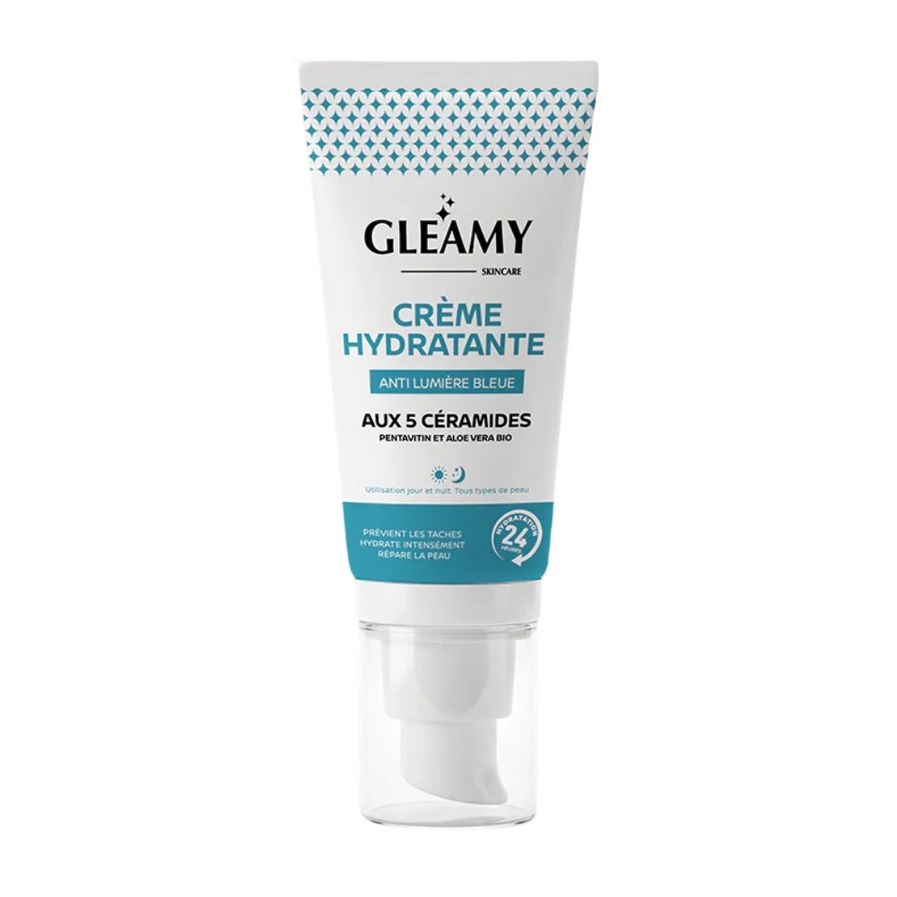 GLEAMY Crème Hydratante Anti Lumière Bleue 50ml