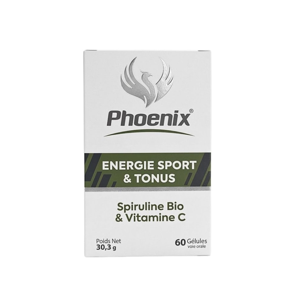 PHOENIX – Energie Sport et Tonus – 60 Gelules