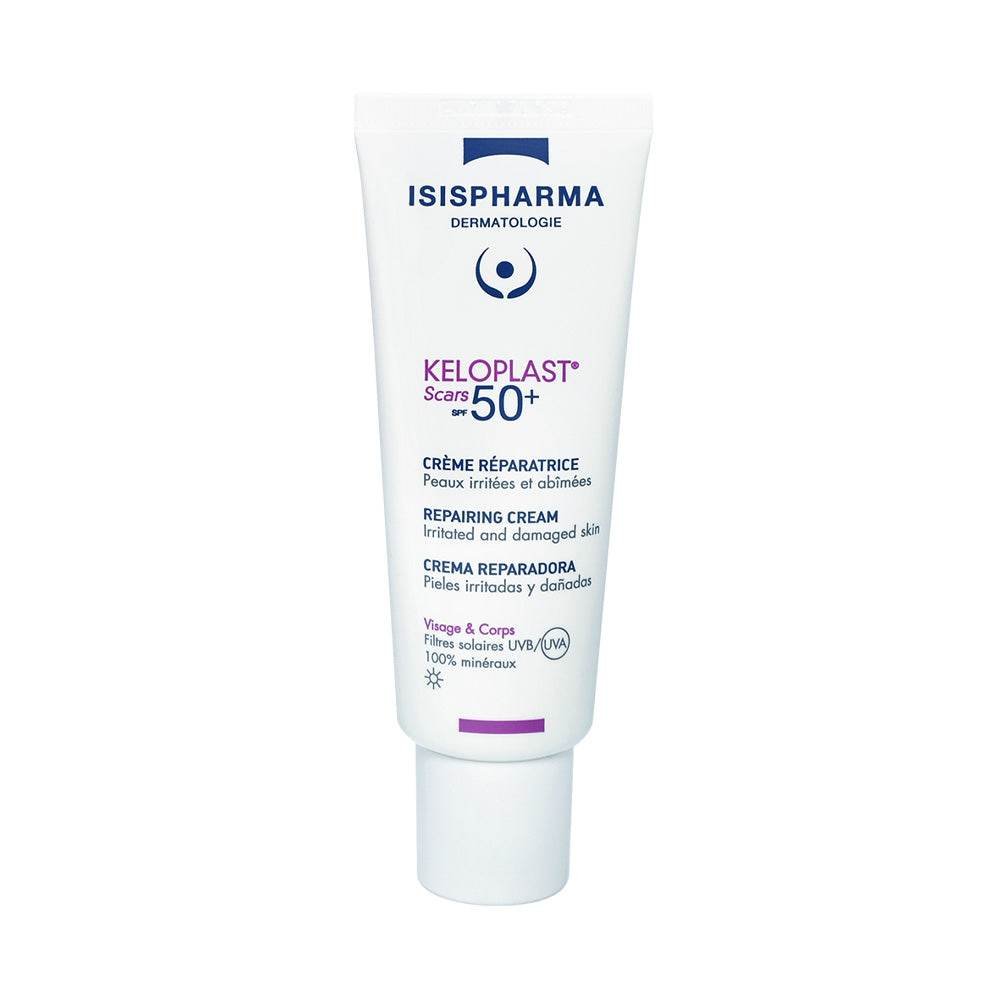 Isispharma Keloplast Scars Crème Réparatrice Protectrice SPF50+ 40 ml