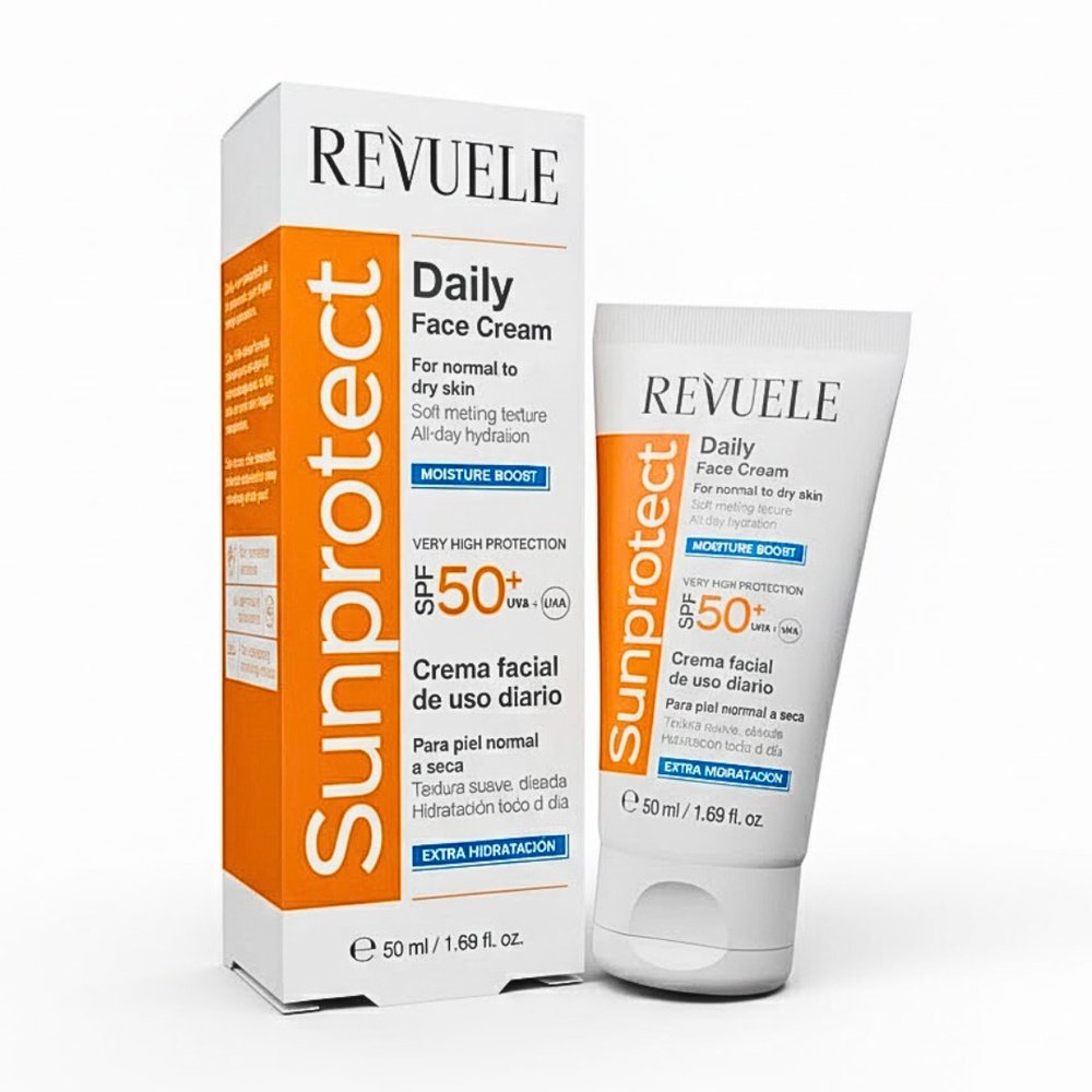 REVUELE – Sunprotect Daily Face Cream Moisture Boost Spf50+ – 50Ml