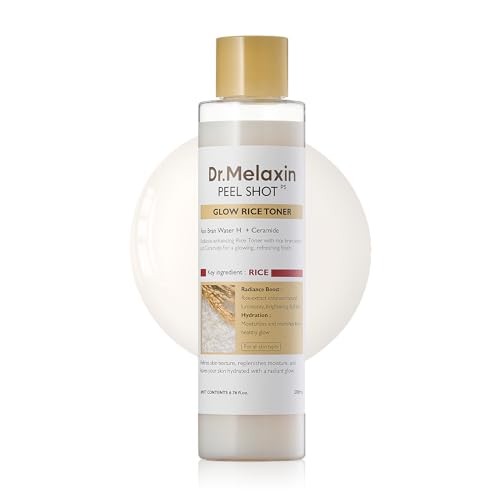 DR MELAXIN PEEL SHOT GLOW WHITE RICE TONER 200 ML
