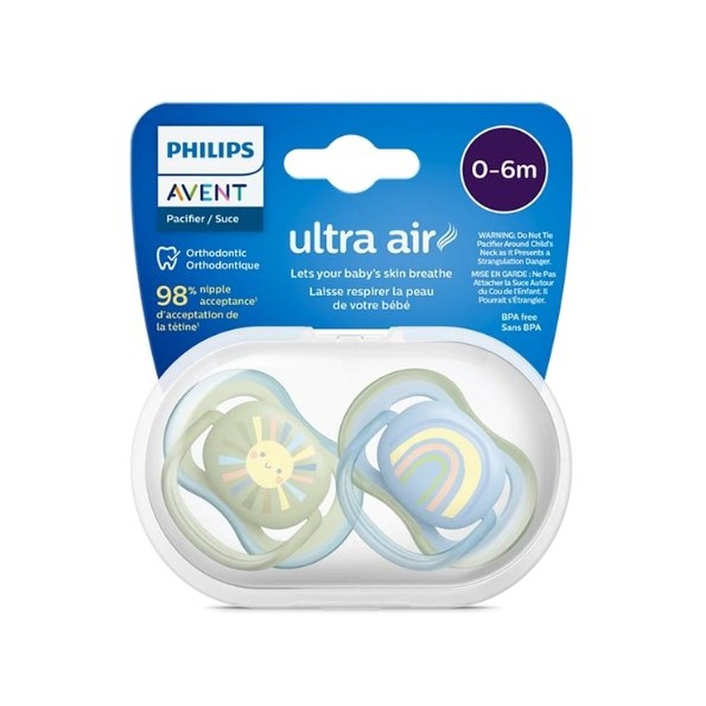 AVENT – Sucette Ultra Air 0-6m Boy Scf085/58