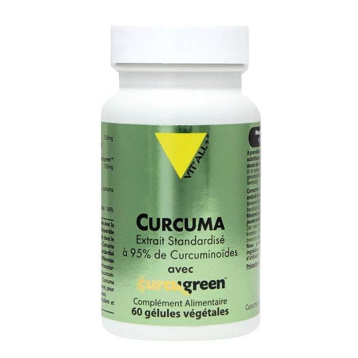 Vit'all+ Complement Alimentaire Curcuma 60 GELULES