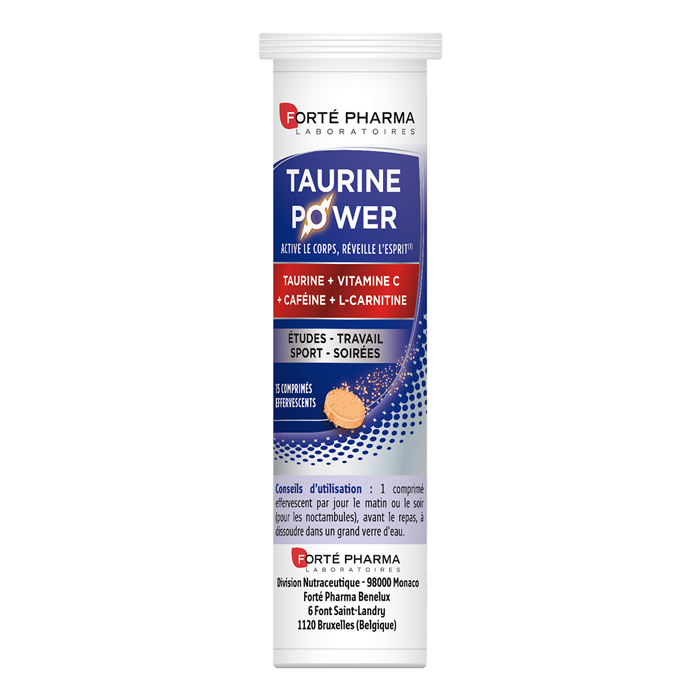 FORTE PHARMA ENERGIE TAURINE POWER 15 COMPRIMES