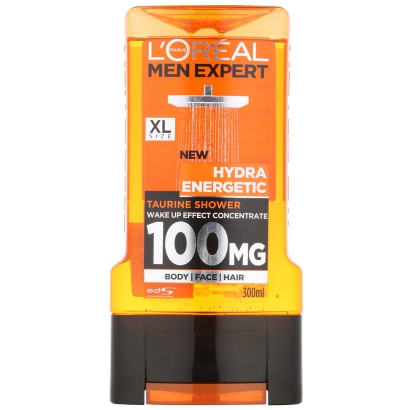 L'OREAL MEN EXPERT HYDRA ENERGETIC GEL DOUCHE TAURINE 300ML