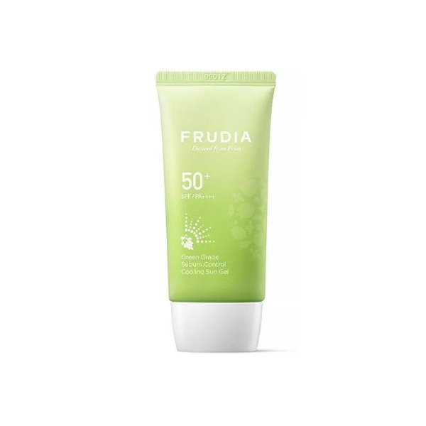 FRUDIA GREEN GRAPE SEBUM CONTROL COOLING SUN GEL SPF 50 PA++++ 50 ML