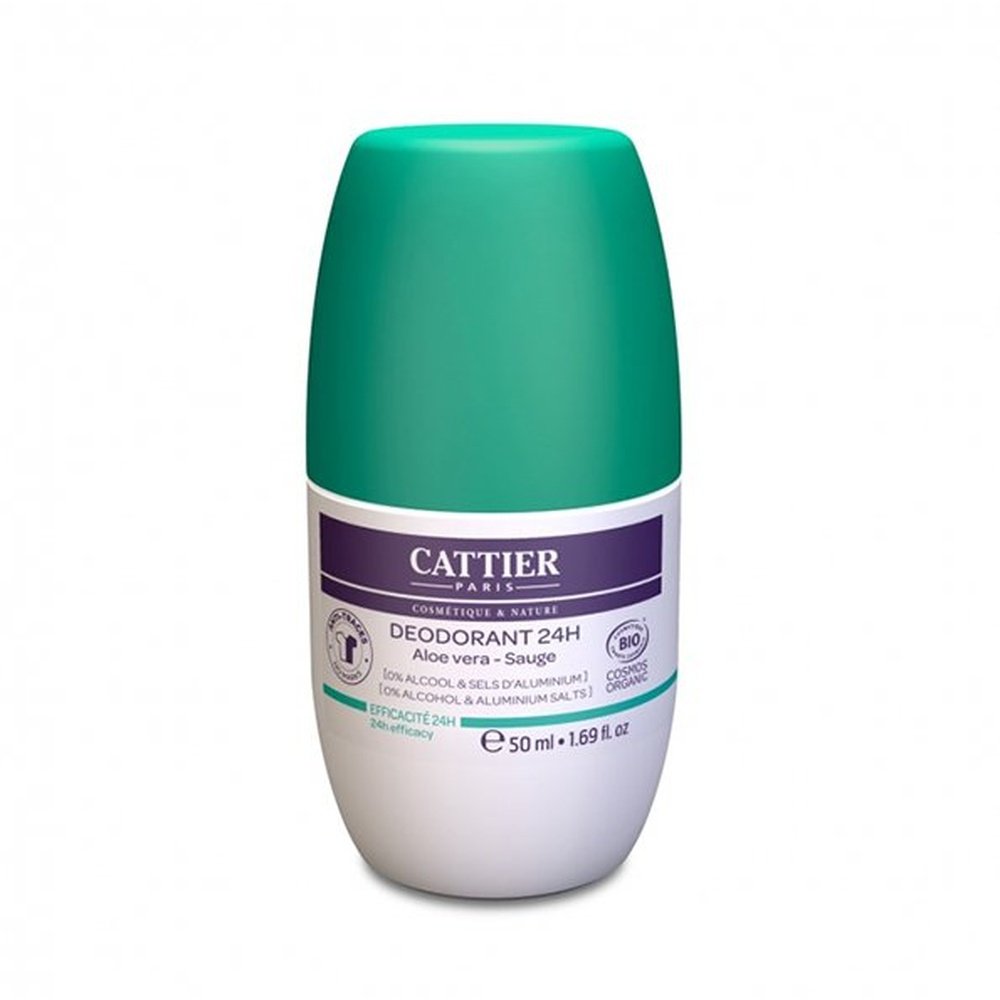 CATTIER – Deodorant Roll-On Efficacite 24H – 50ml