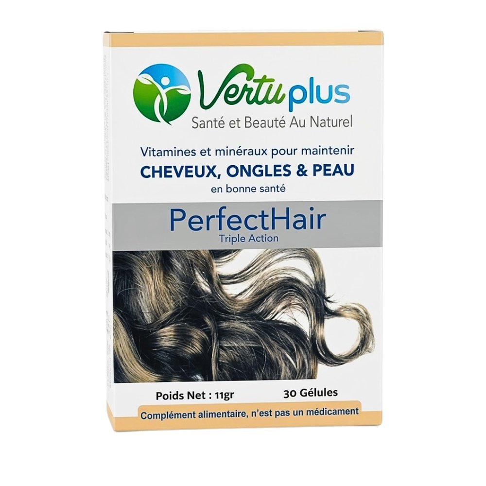 VERTUPLUS – Perfect Hair Cheveux+Ongles et Amp;peau 30elules