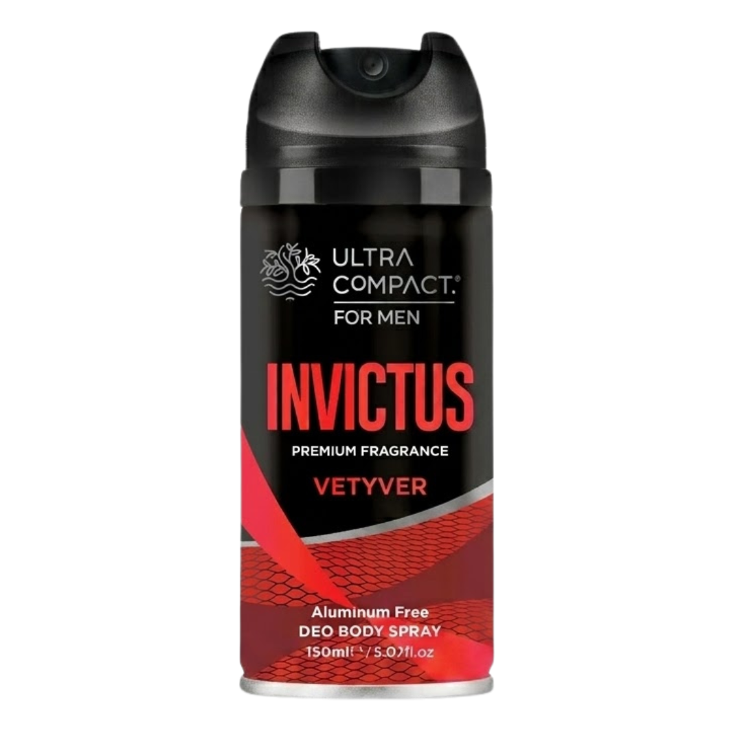 Ultra Compact Deodorant Men Invictus Spray 150ml
