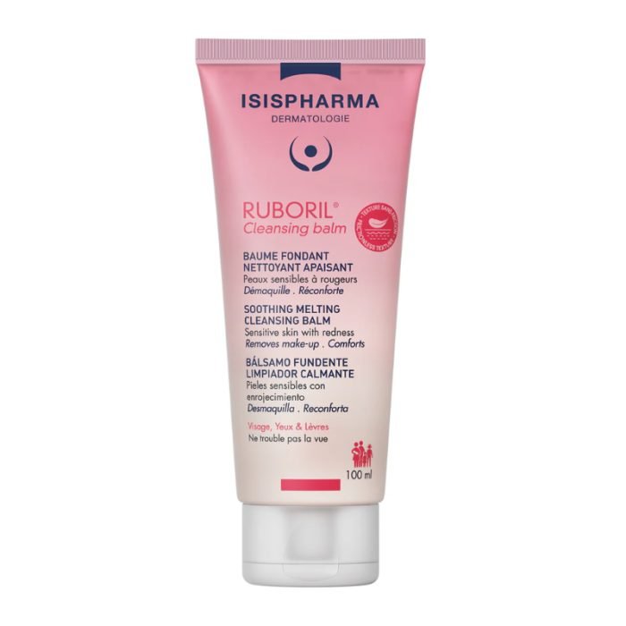 Isispharma Ruboril Baume Fondant Nettoyant Apaisant Peau Sensible 100 ml