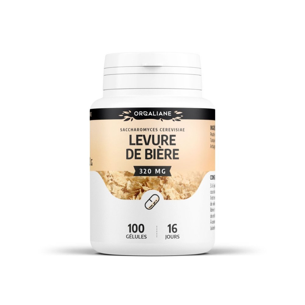 ORGALIANE – Levure de Biere – 100 Gelules