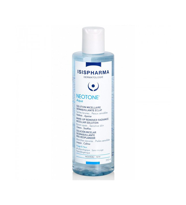 Isispharma Neotone Aqua Solution Micellaire Demaquillante Eclat 250 ml