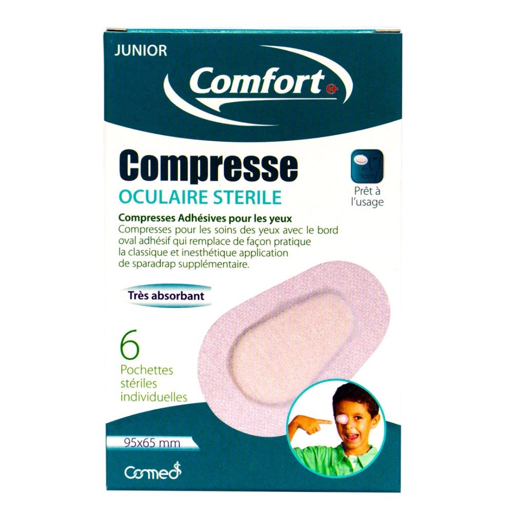 COMFORT – Compresse Oculaire Junior 10 Pieces