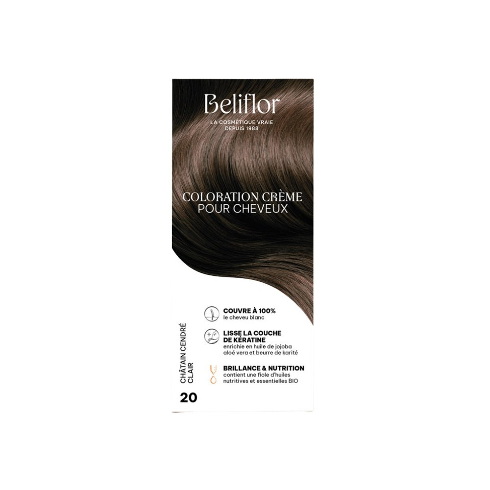 BELIFLOR – Coloration N?20 Chatain Cendre Clair