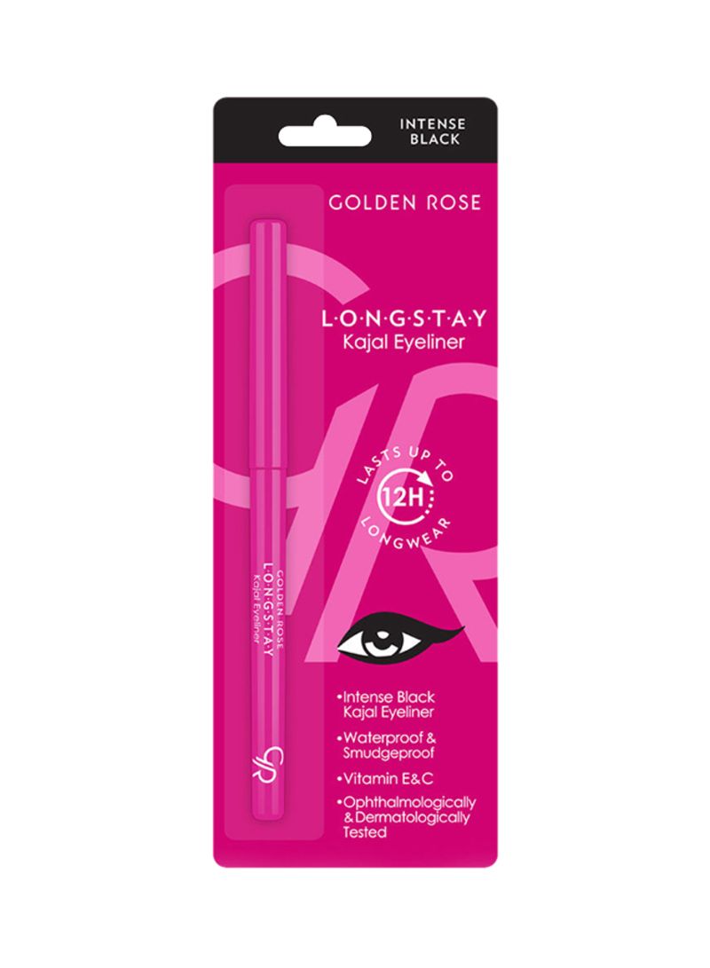 GOLDEN ROSE KOHL KAJAL EYE PENCIL BLACKEST BLACK