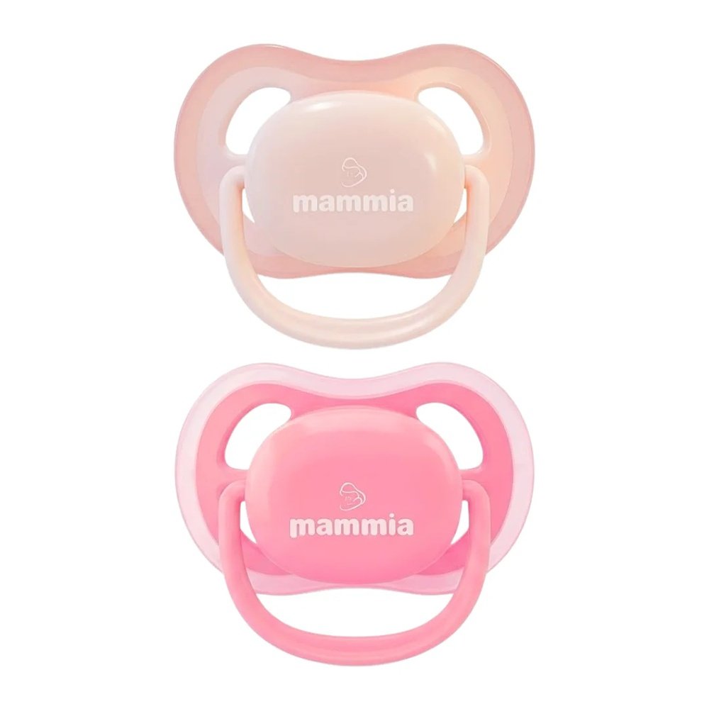 MAMMIA – Paire de Sucette Orthodontique Natural Feeling 0-6mois