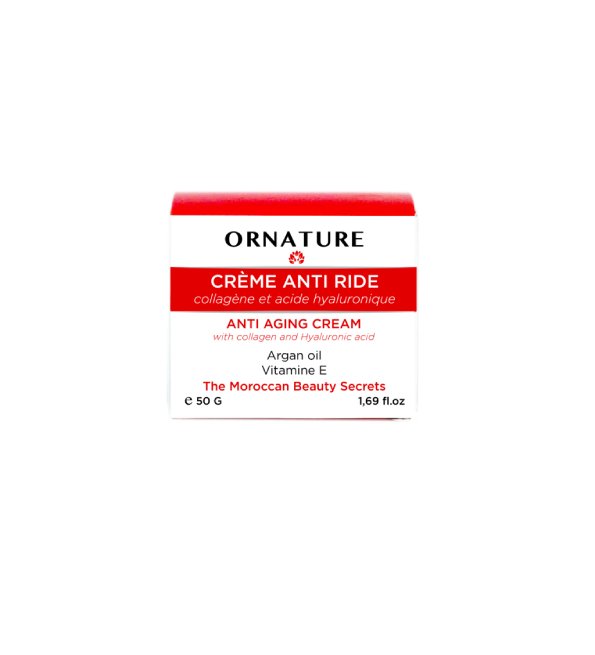 Ornature Crème Anti Ride Acide Hyaluronique 50g