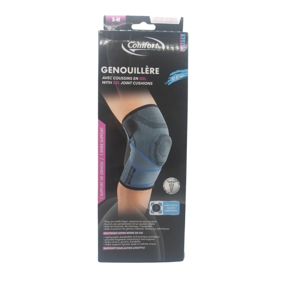 COMFORT – Genouillere Starpping Noir Small Medium