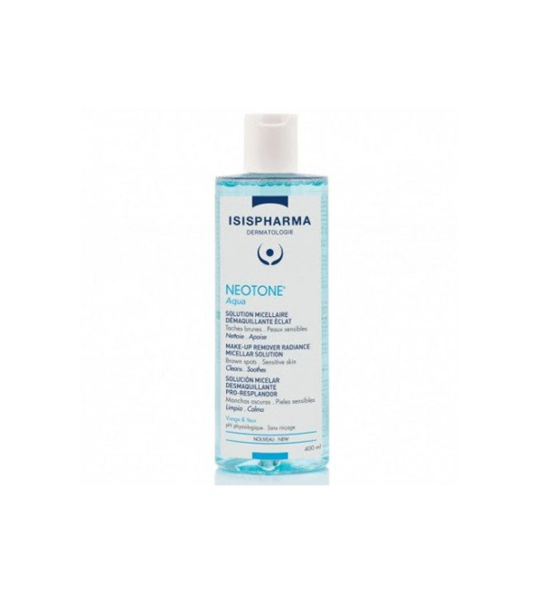 Isispharma Neotone Aqua Solution Micellaire Demaquillante Eclat 400 ml