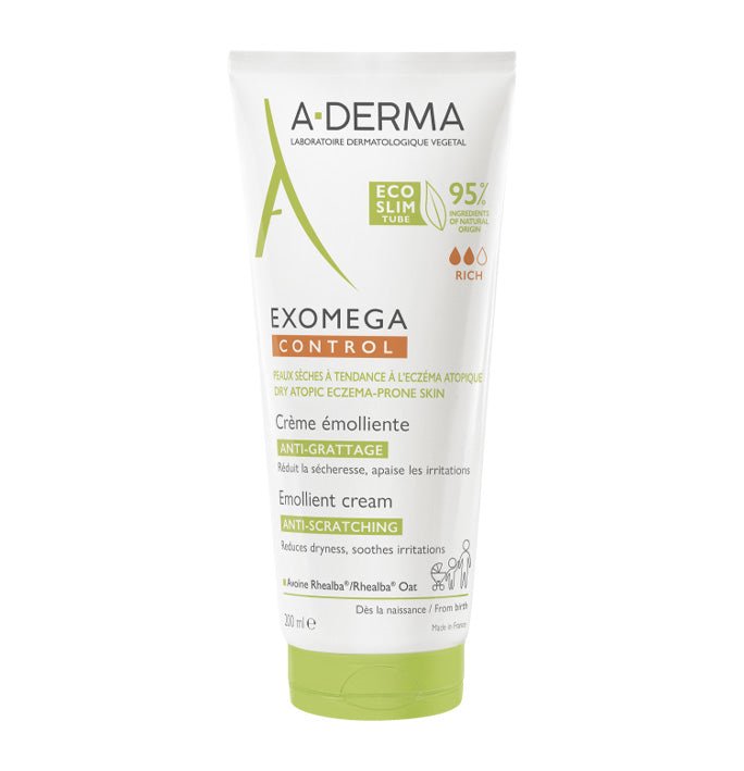A-Derma EXOMEGA CONTROL Crème Émolliente Anti-Grattage 200 ml