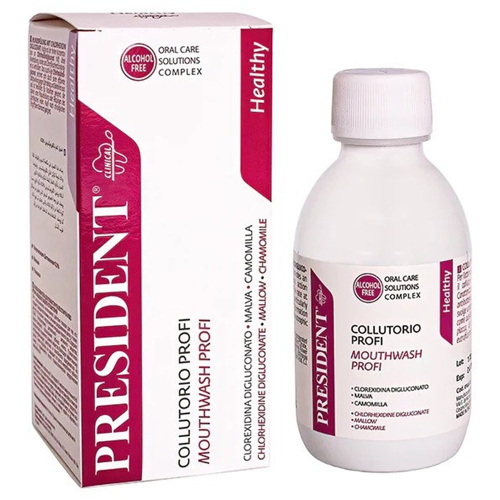 President Bain de Bouche Antibacterial Profi 200 ml
