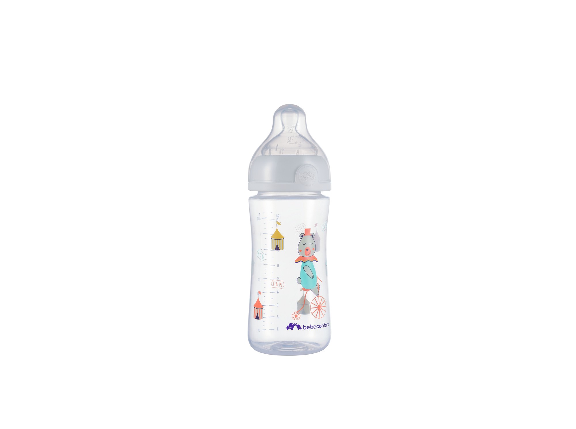 BÉBÉ CONFORT Biberon PP Emotion The Traveller Blanc 0-12m 270ml