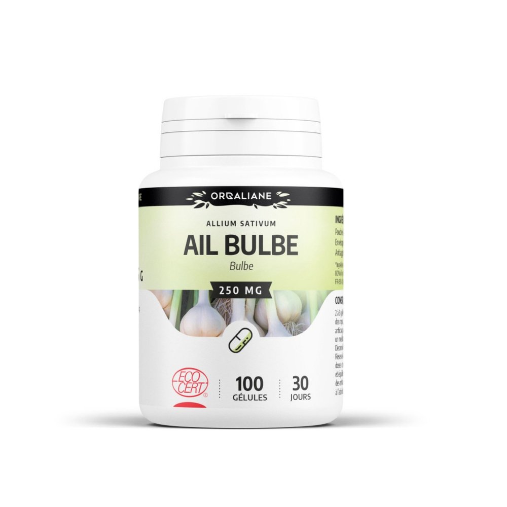 ORGALIANE – Ail Bulbe – 100 Gelules