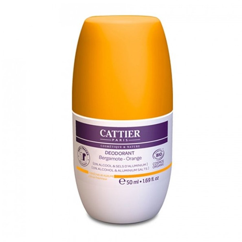 CATTIER – Deodorant Roll-On Fraicheur Agrume – 50ml