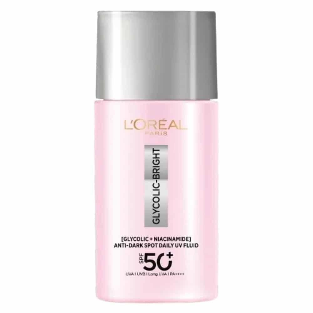 L'OREAL PARIS – Glycolic-Bright Fluide Uv Anti-Taches SPF50+ – 50ml