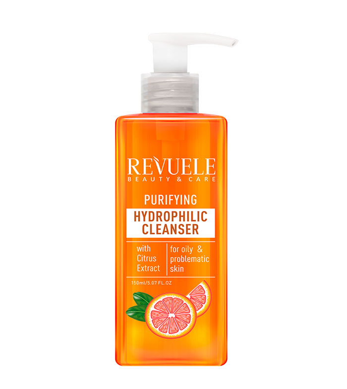 REVUELE NETTOYANT HYDROPHILE PURIFIANT A L’EXTRAIT AGRUMES 150ML