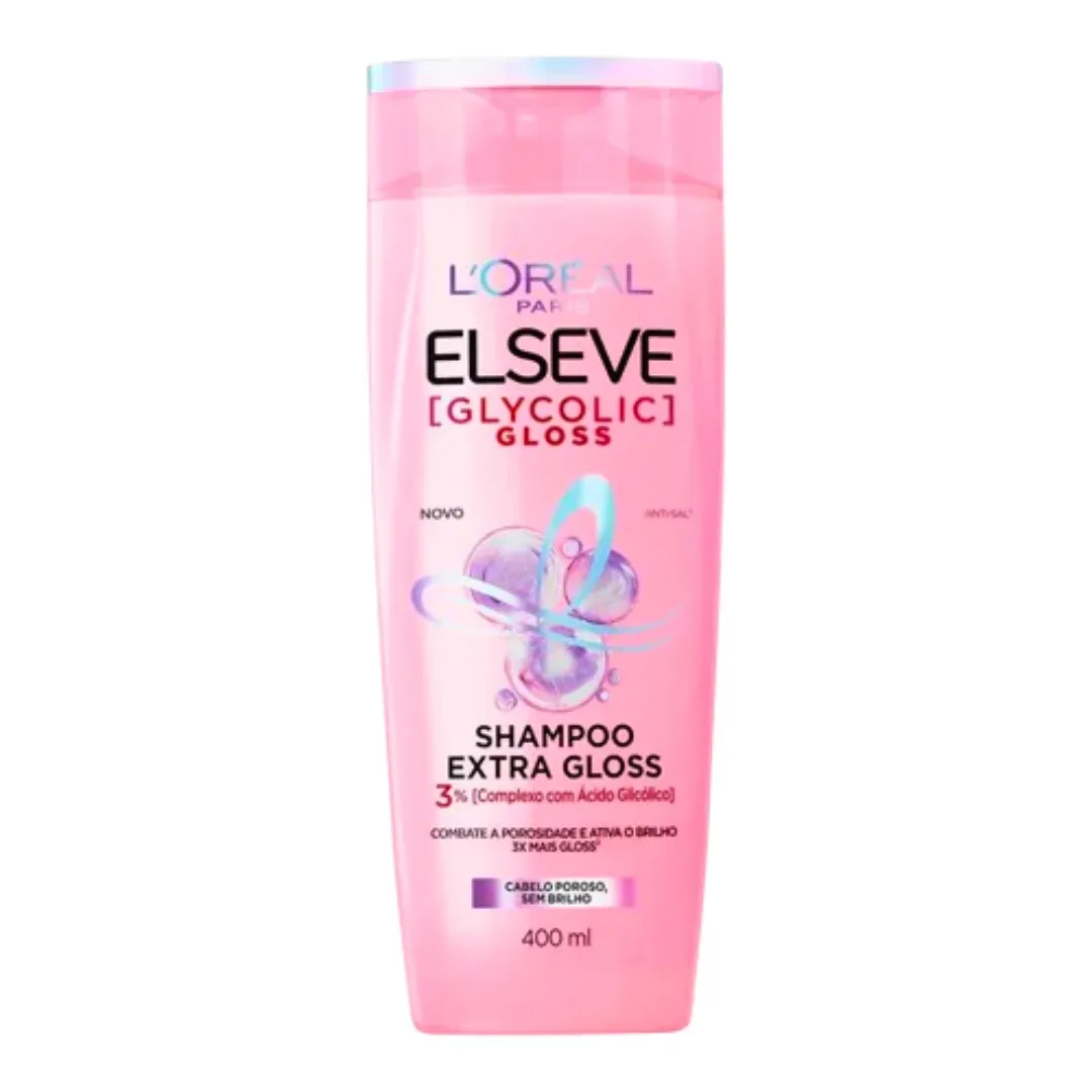 L’Oréal Paris Elseve Glycolic Gloss Shampoing 400ml