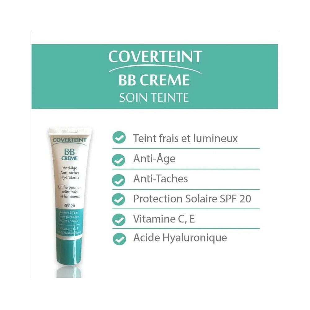 COVERTEINT – BB Creme Claire Spf20 – 30ml