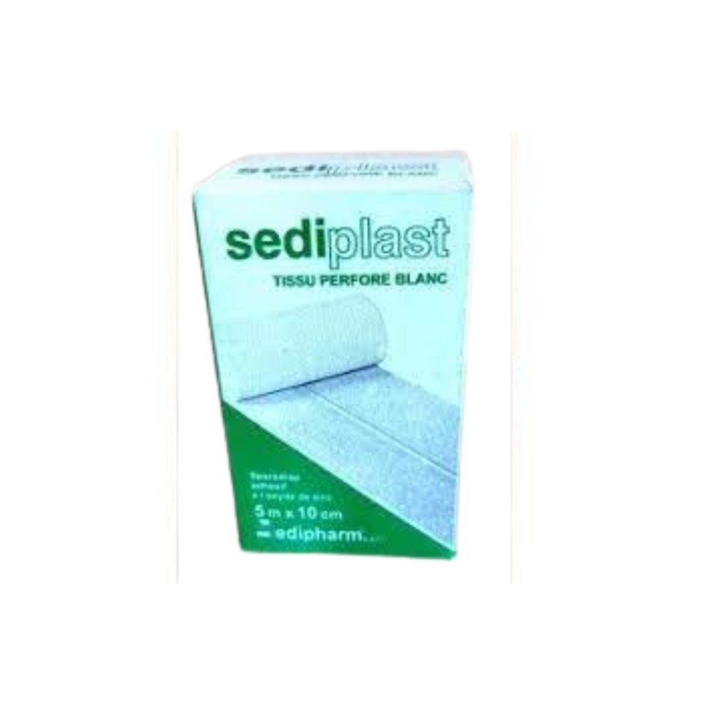 SEDIPLAST – Sparadrap Perfore 5m*10cm