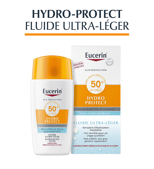 Eucerin Sun Hydro Protect Fluide Ultra-Léger SPF50+ 50 ml