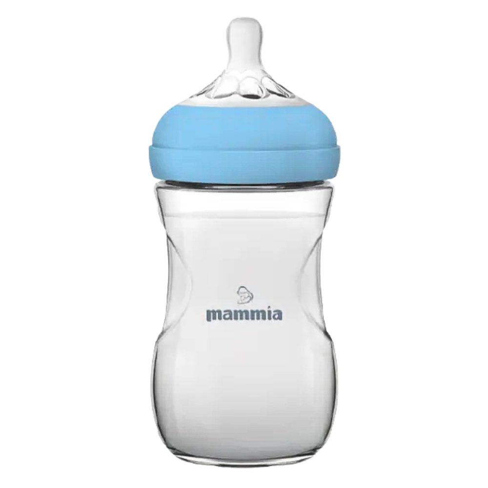 Mammia Biberon Natural Feeling 330ml Bleu 330 ml
