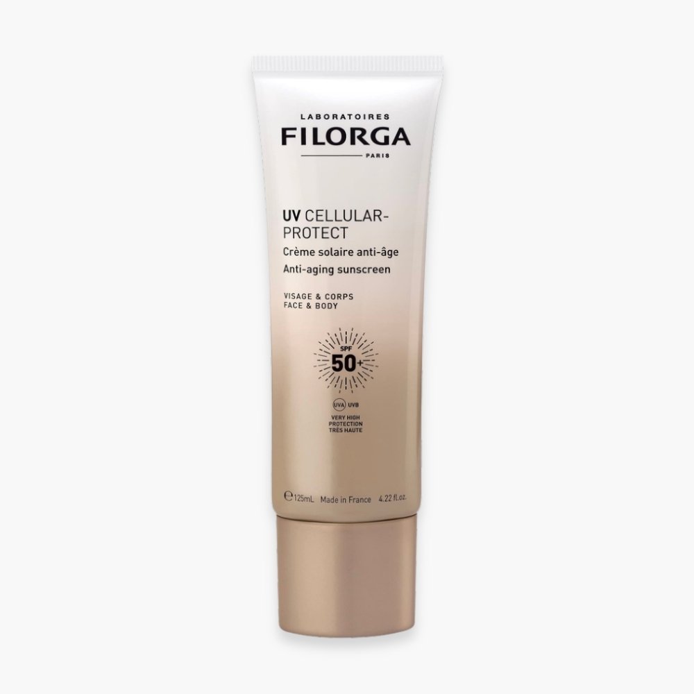 FILORGA – UV Celullar-Protect Creme Solaire Anti-Age Visage et Corps SPF50+ – 125ml