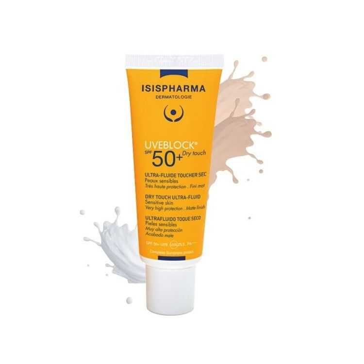 Isispharma Uveblock Dry Touch Teinté SPF50+ Claire 40ml