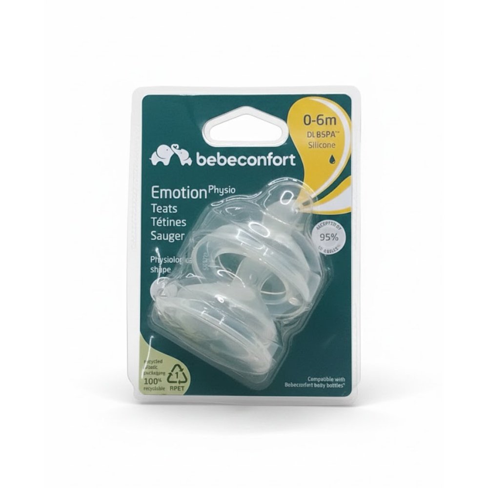 BEBE-CONFORT – 2 Tetines Emotion Physio M +6m