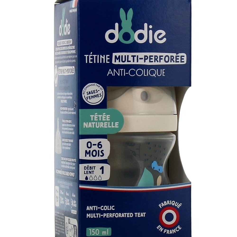 DODIE – Bib Multi-Perfore Tet Debit 1 Rose 0-6m – 150ml