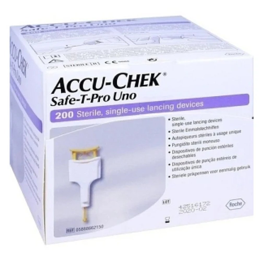 Accu-Chek Accu-Check Safe-T-Pro Lancette 200 pcs